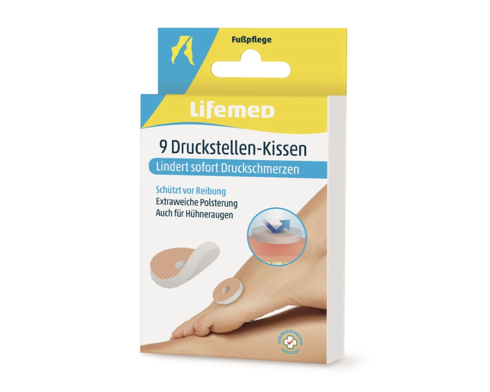 Lifemed Druckstellen-Kissen hautfarben