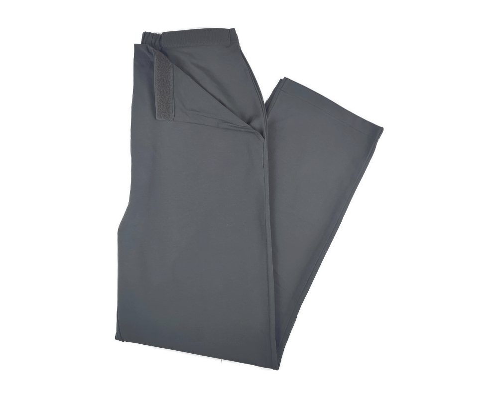 ActivePro Schlupfhose mit Klettverschluss anthrazit