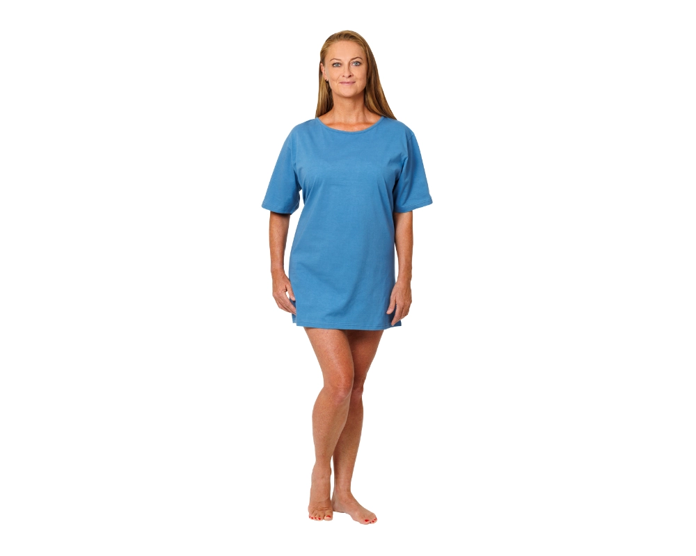 suprima 4073 Pflegeshirt Jeansblau