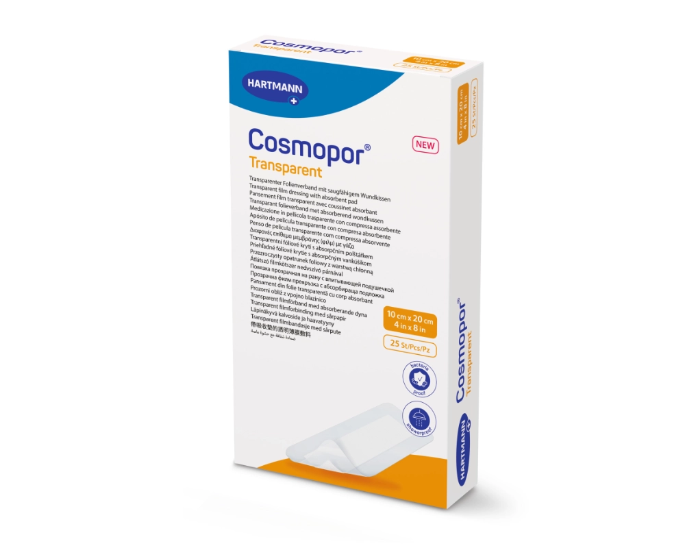 Cosmopor® transparent Pansement film stérile