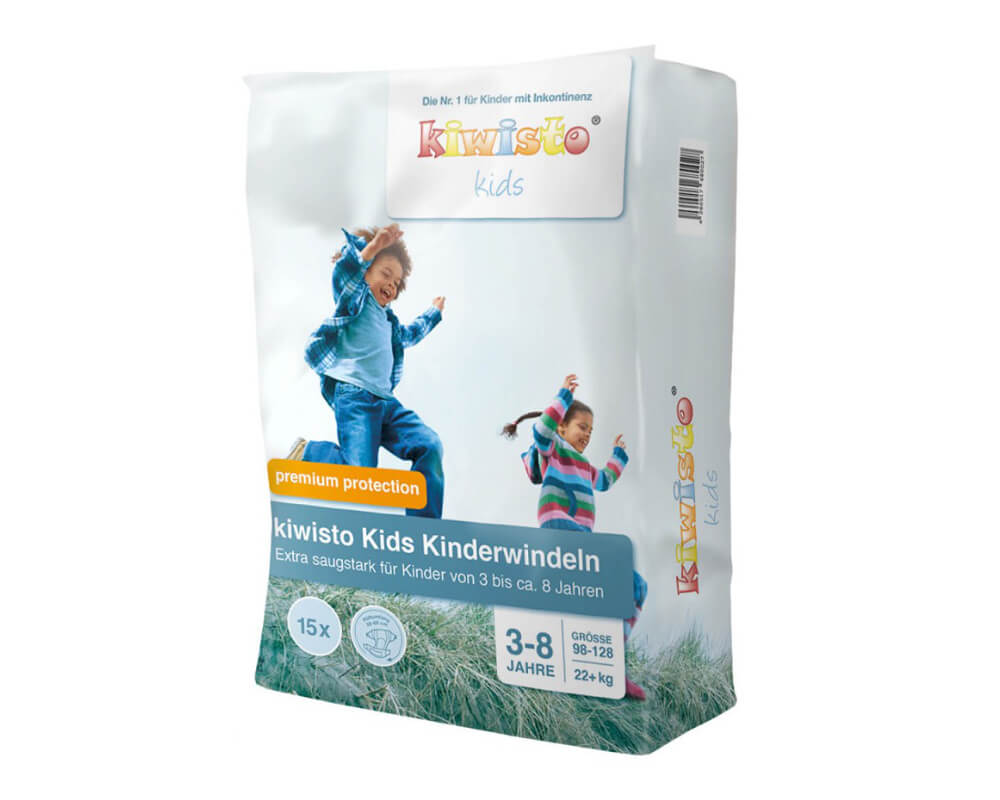 Kiwisto Kids Kinderwindeln Premium Protection 3-8 Jahre