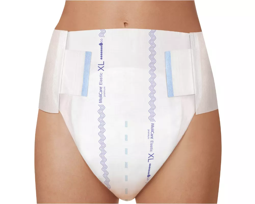 MoliCare Premium Elastic 8 Tropfen Tragebild