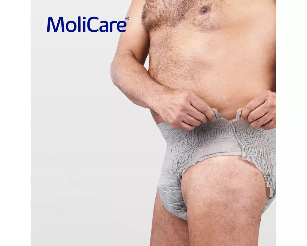 MoliCare Premium Men Pants seitlich aufreißen