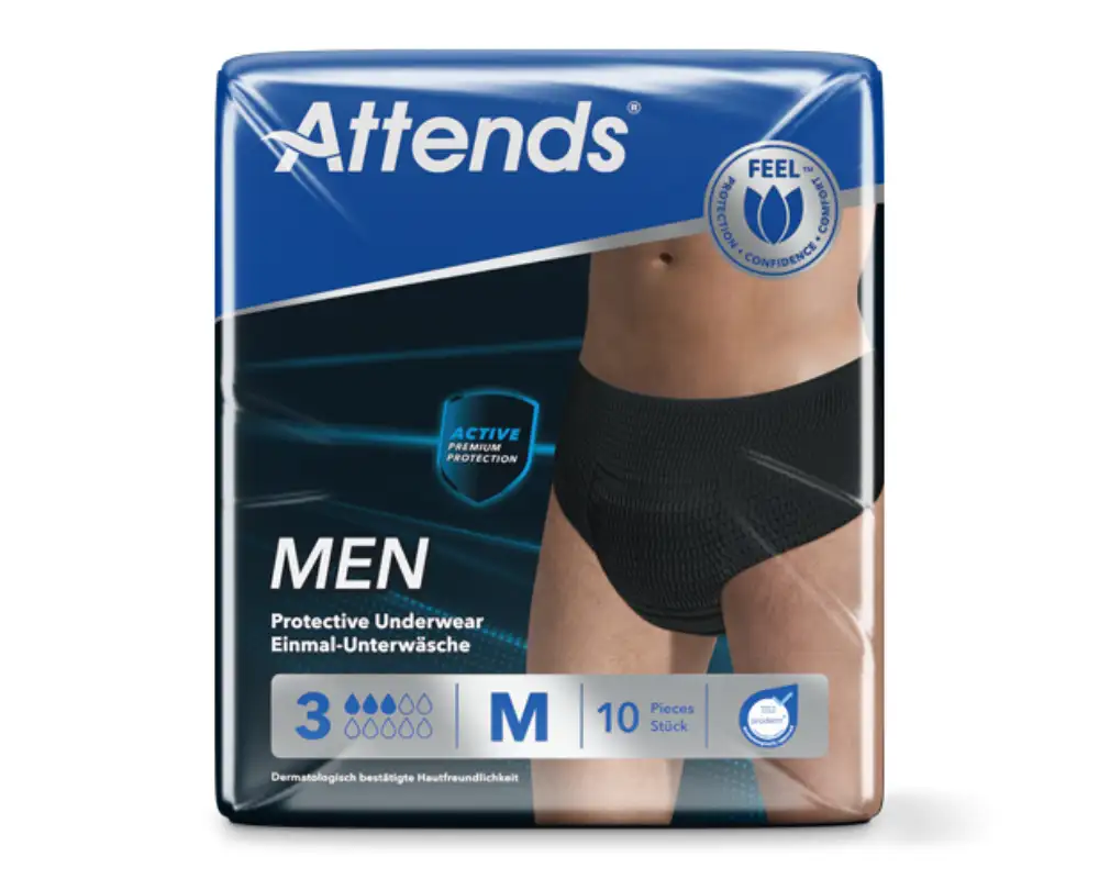Attends Men Protective Underwear 3 M