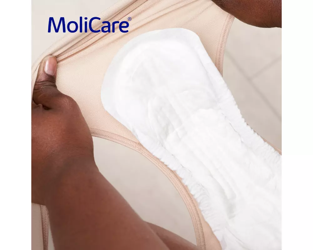 MoliCare Premium Lady Pad 2 getragen