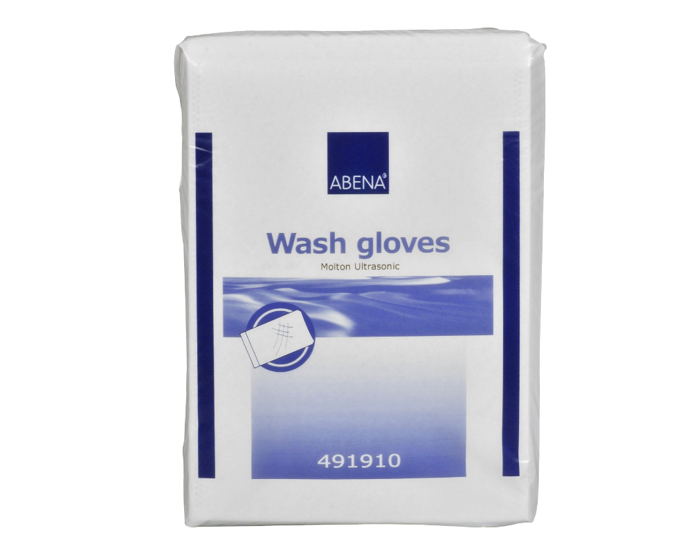 Abena Waschhandschuh Molton 50 Stück