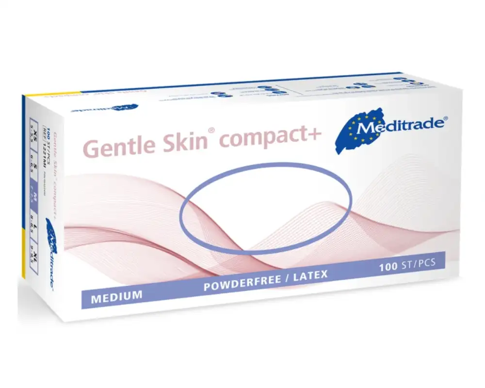 Meditrade Gentle Skin® compact+ Latexhandschuhe