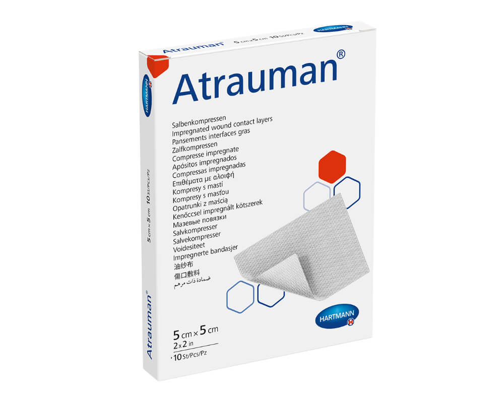 Atrauman Salbenkompressen steril 10 Stück