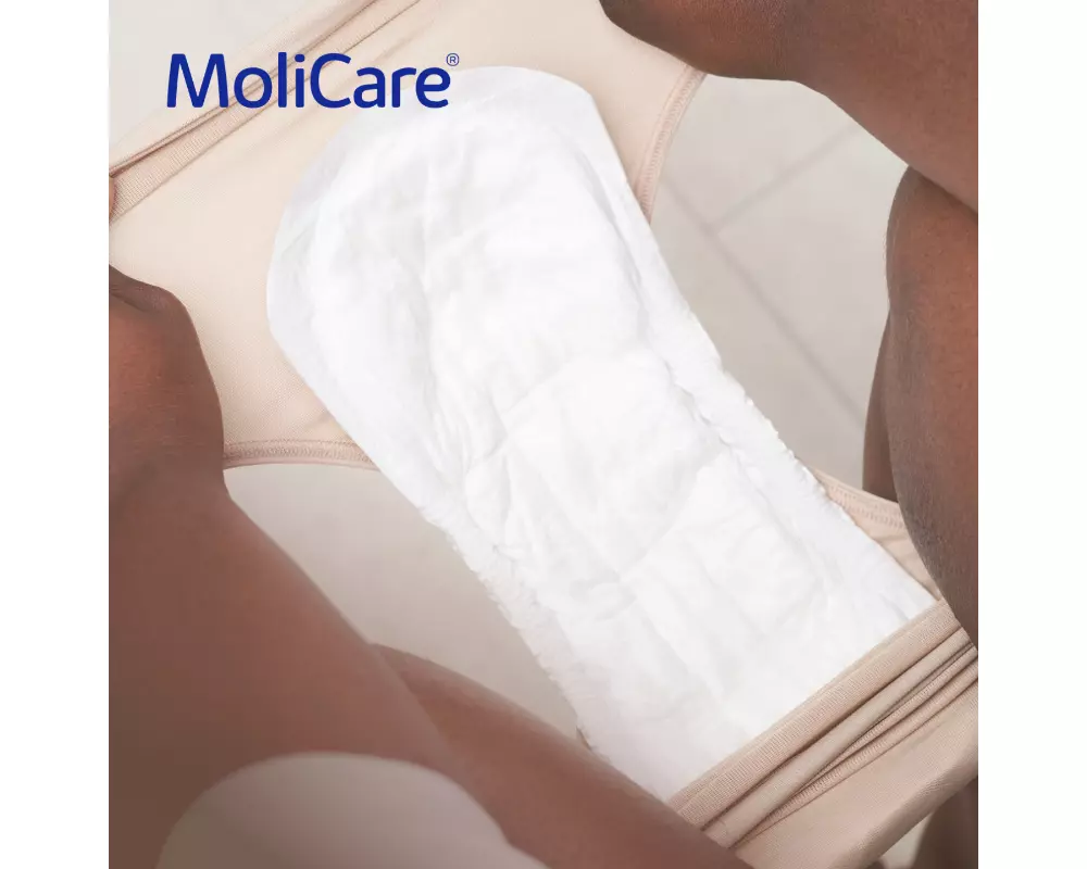 MoliCare Premium Lady Pad 4 getragen