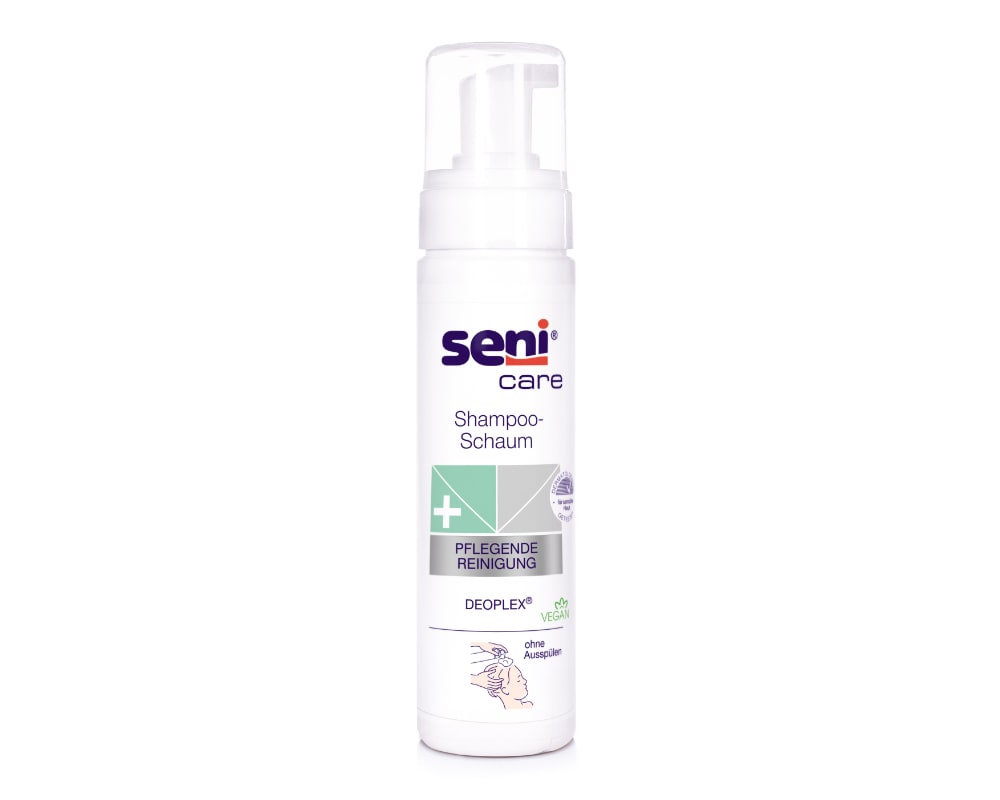Seni Care shampoing mousse 