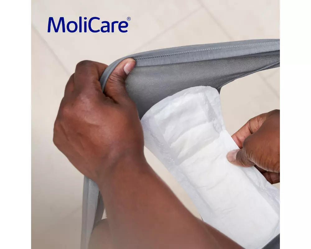 MoliCare Premium Lady Pad 1 getragen