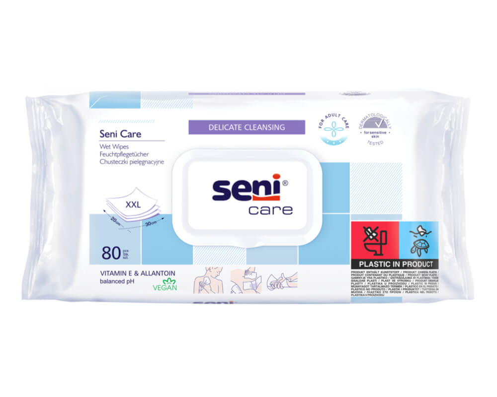 Seni Care Lingettes de soin imprégnées