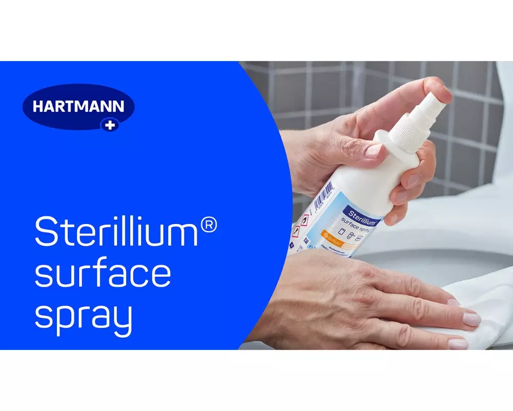 Sterillium surface spray Anwendung