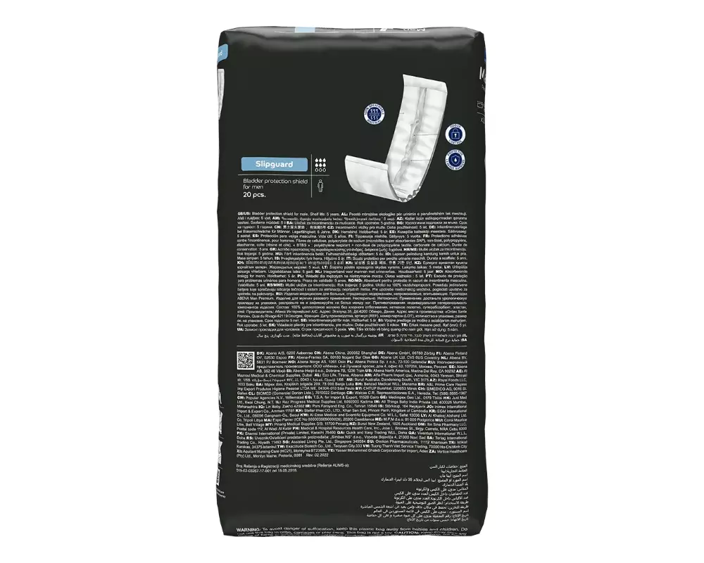 Abena man Premium slipguard hinten