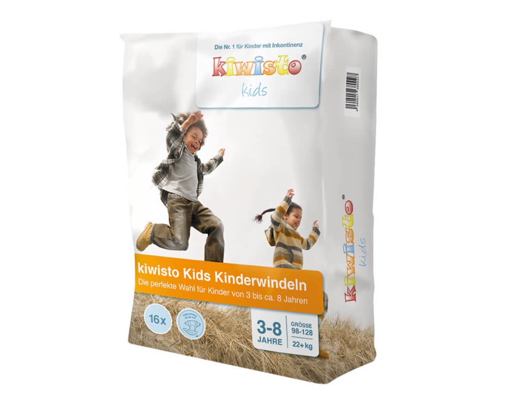 Kiwisto Kids Kinderwindeln Gr. 7 22+kg