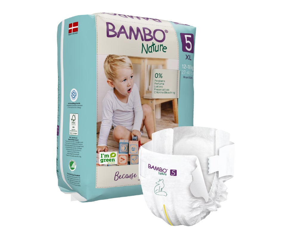 BAMBO Nature Windel 5 XL 12-18 kg