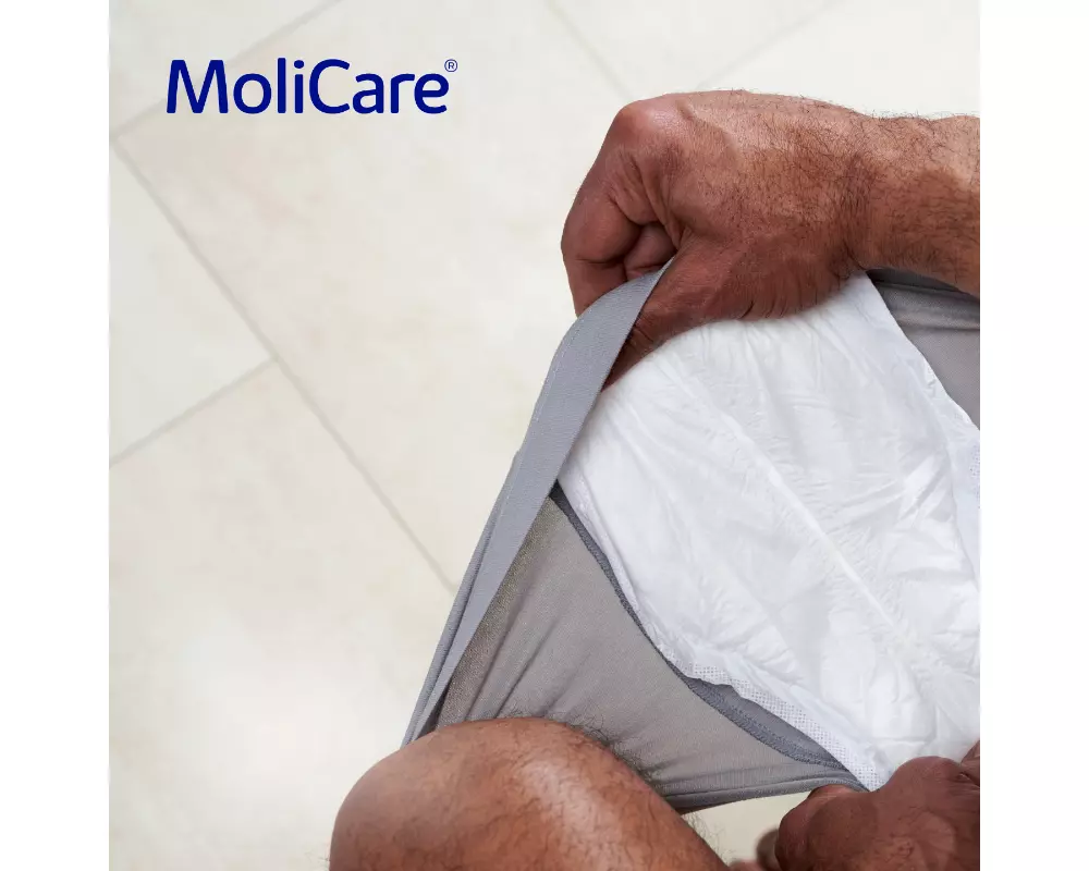 MoliCare Premium Men Pad getragen