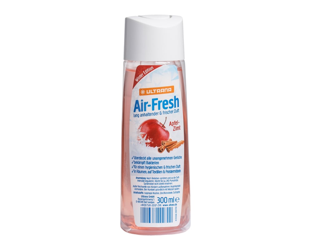 Ultrana Air-Fresh Apfel Zimt Nachfüllflasche 300 ml