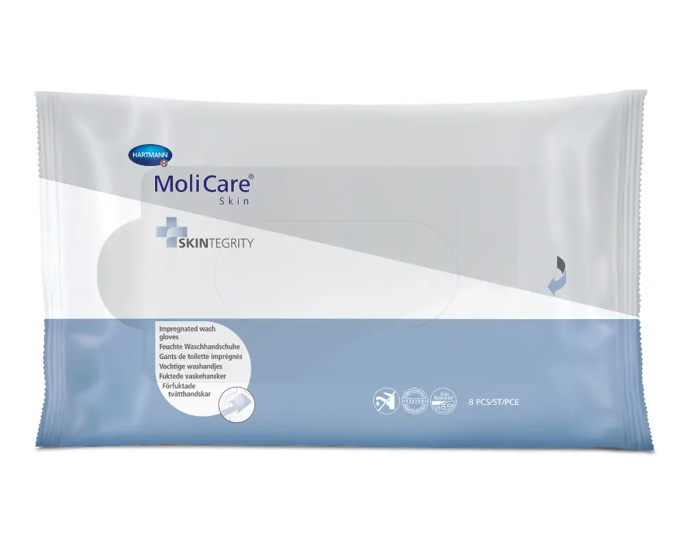 MoliCare Skin Waschhandschuhe 8 Stück