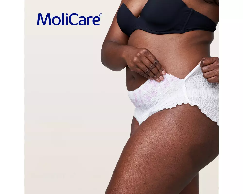 MoliCare Premium Lady Pants L aufreißen
