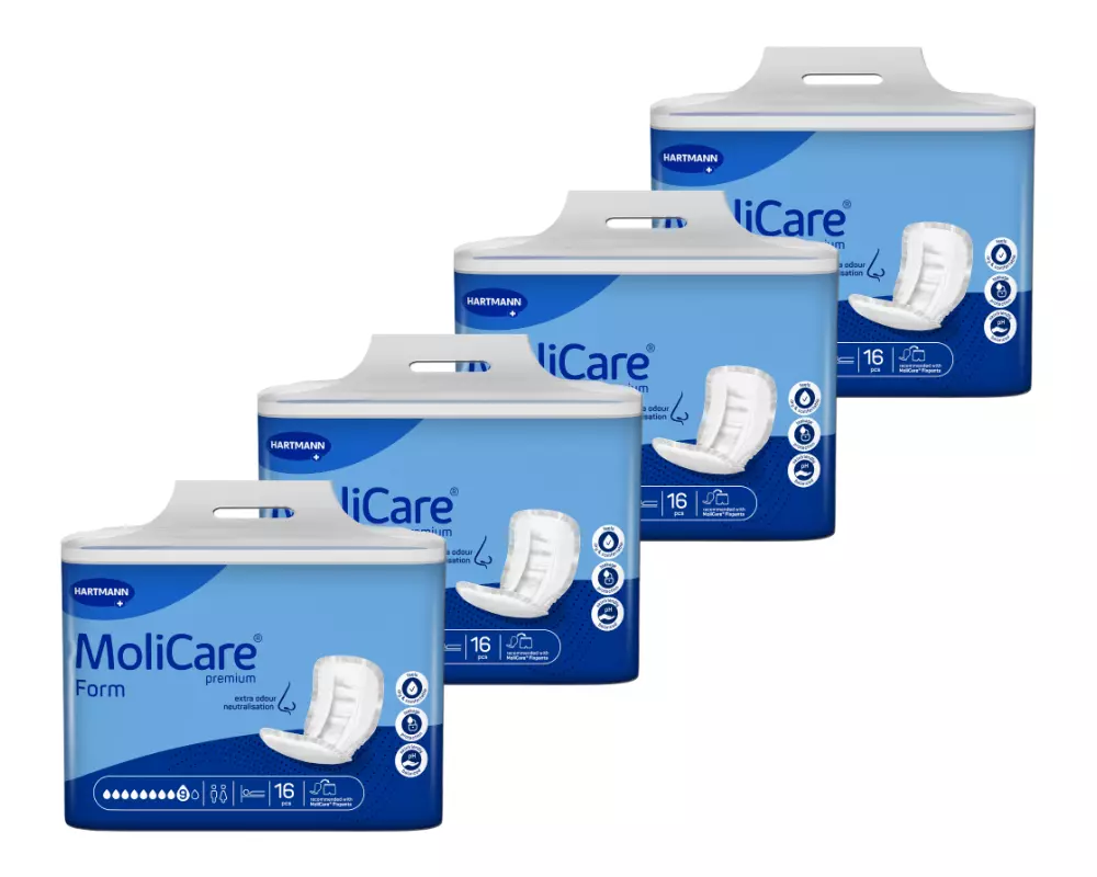 MoliCare Premium Form 9 Tropfen | 4 x 16 Stück