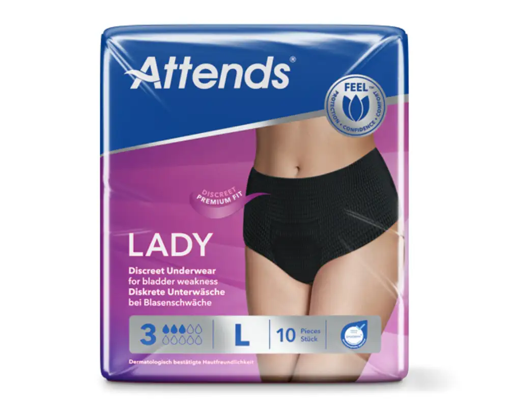 Attends Lady Discreet Underwear 3 L