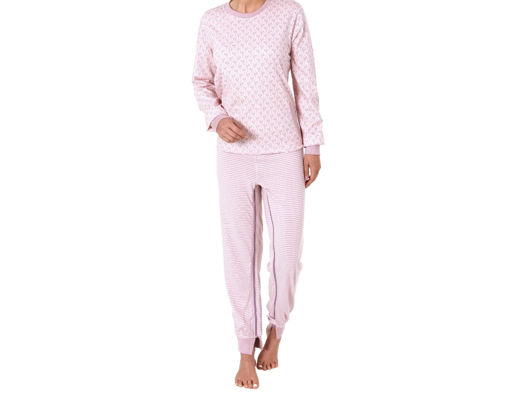 Normann Care Damen Pflegeoverall Rücken- & Beinreißverschluss rose