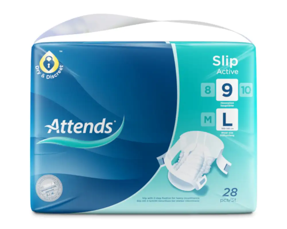 Attends Slip Active 9 L