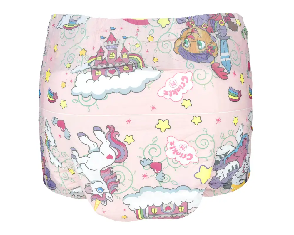 Crinklz Windeln Fairy Tale Einhorn Produkt hinten
