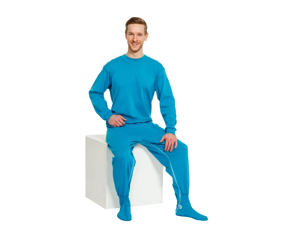 suprima 4709 CareFunction Pflegeoverall mit Fußteil