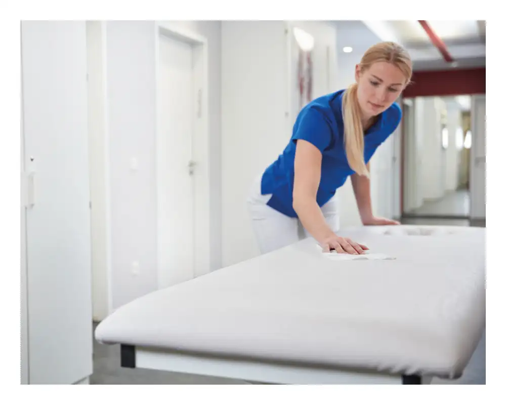 Bacillol Zero Tissues XL 80 Stück Anwendung