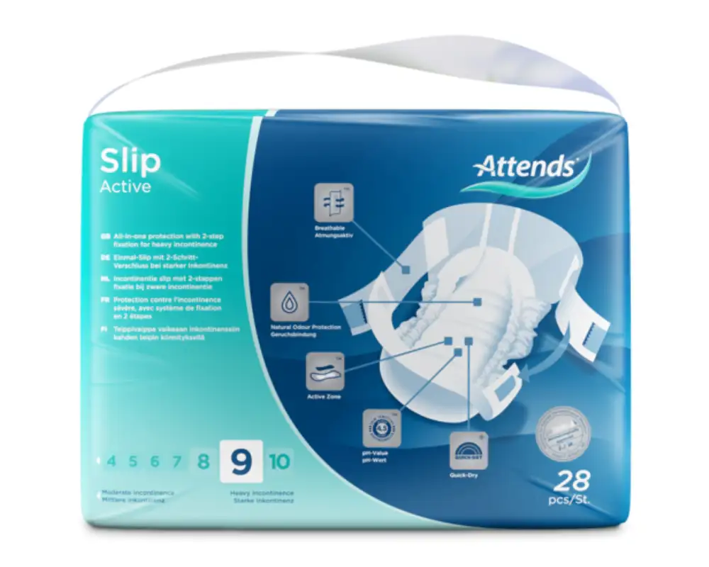 Attends Slip Active 9 hinten