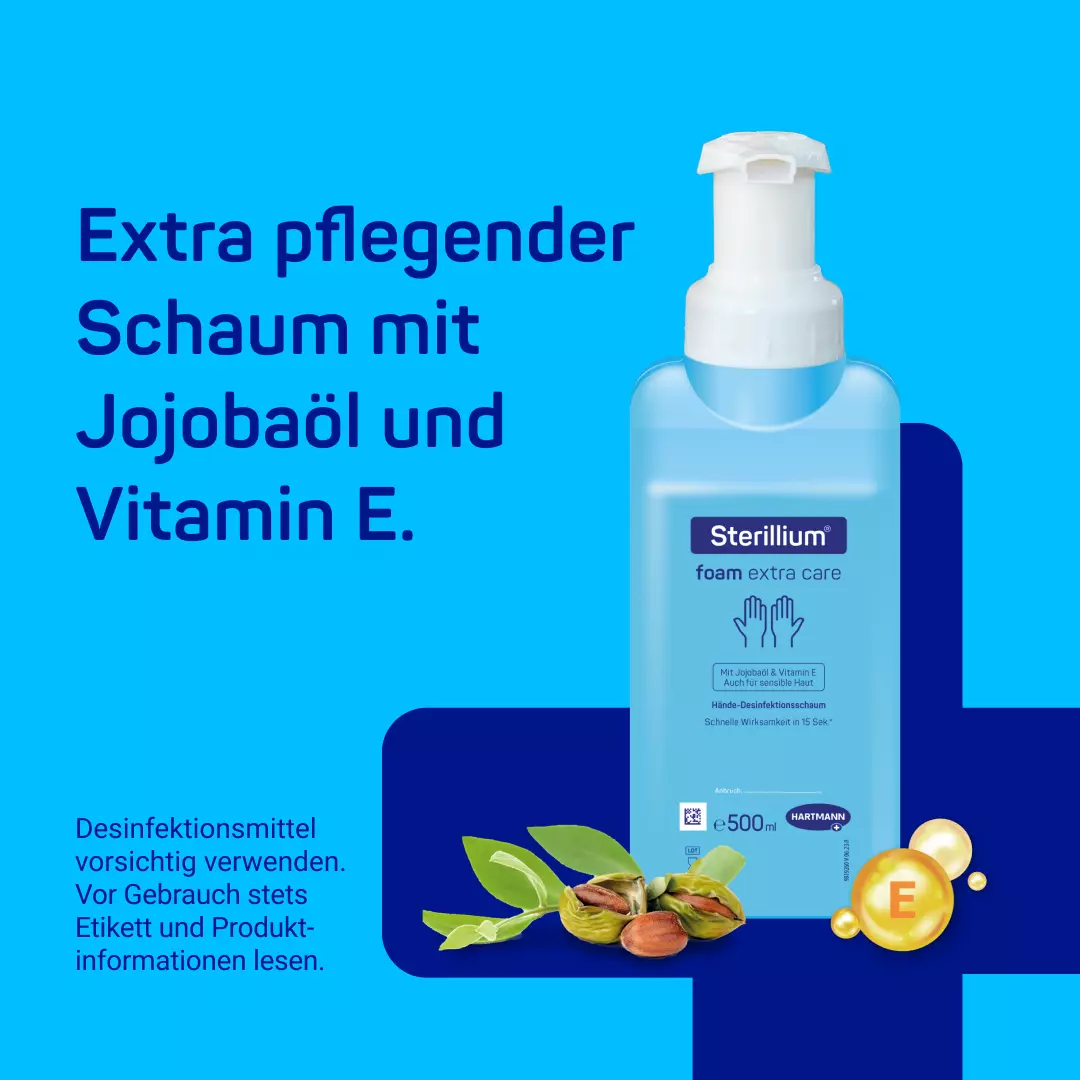 Sterillium foam extra care 500 ml Produktbild