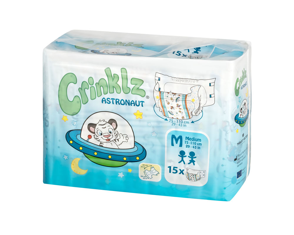 Crinklz Windeln Astronaut