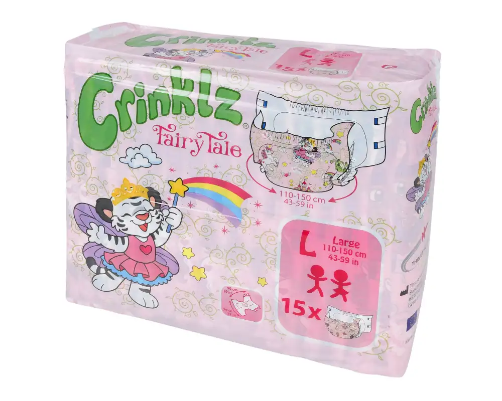 Crinklz Windeln Fairy Tale Einhorn L