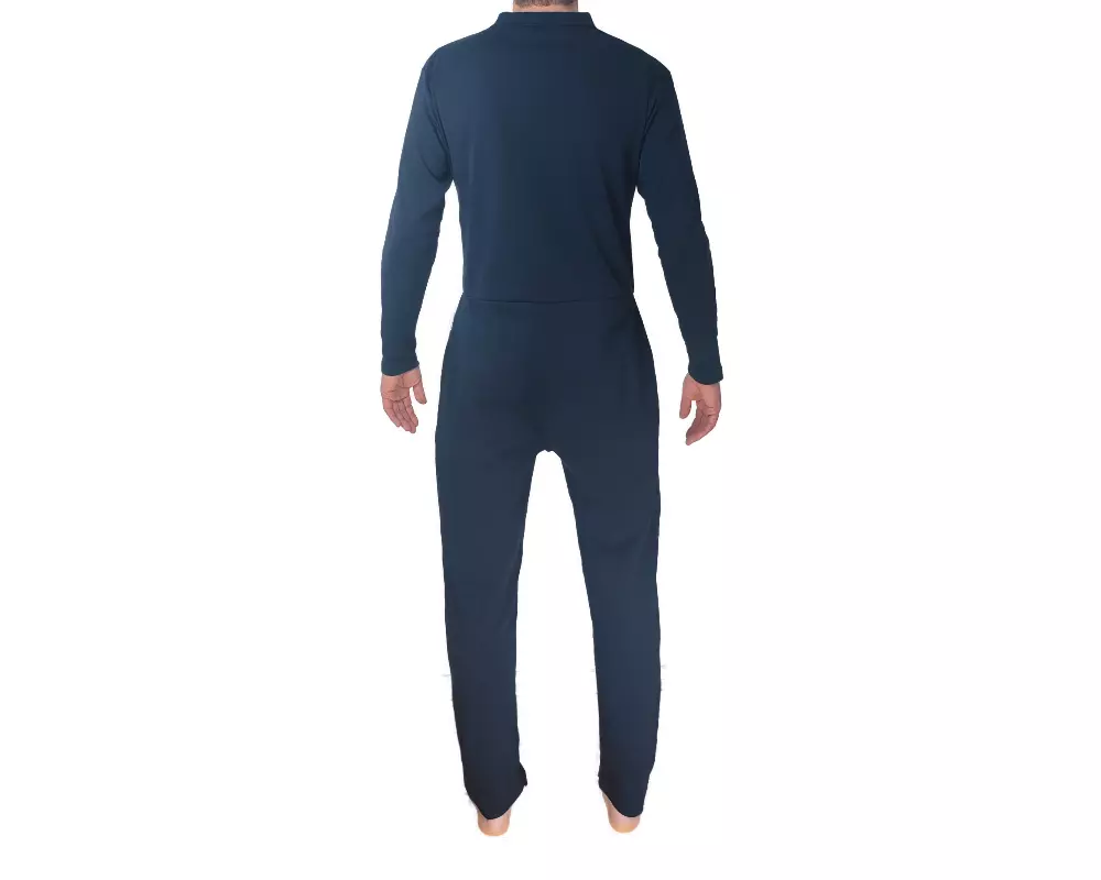 ActivePro Herrenoverall dunkelblau hinten