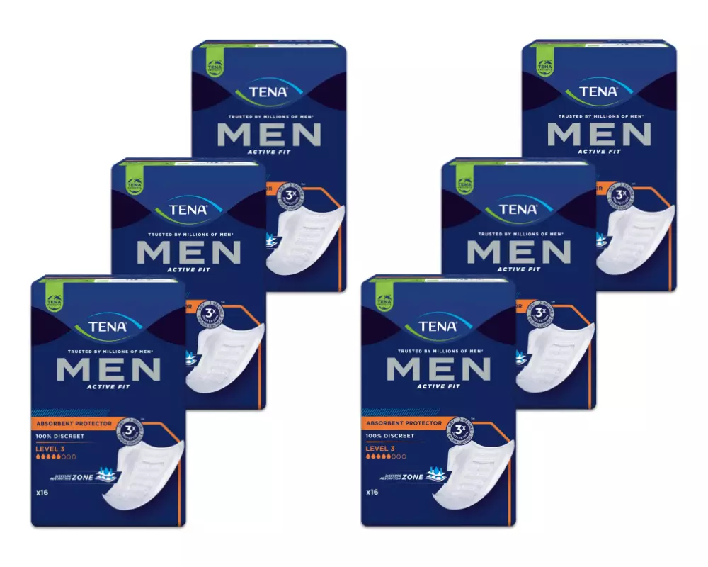 TENA Men Active Fit Level 3 | 6 x 16 Stück