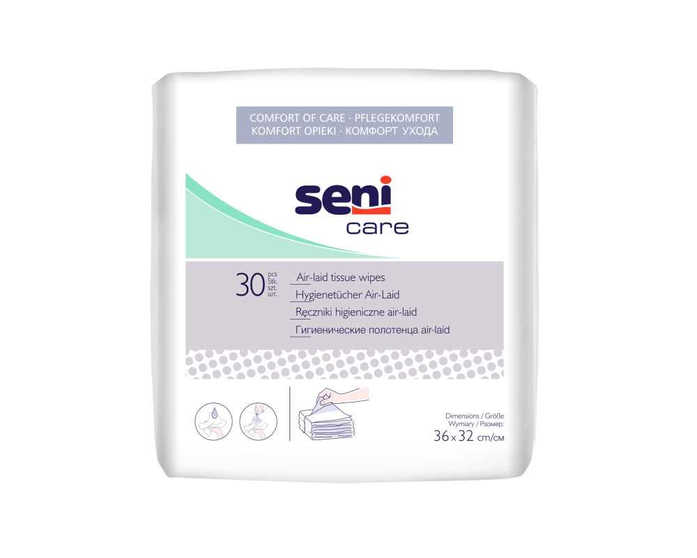 Seni Care Hygienetücher Air-Laid 30 Stück