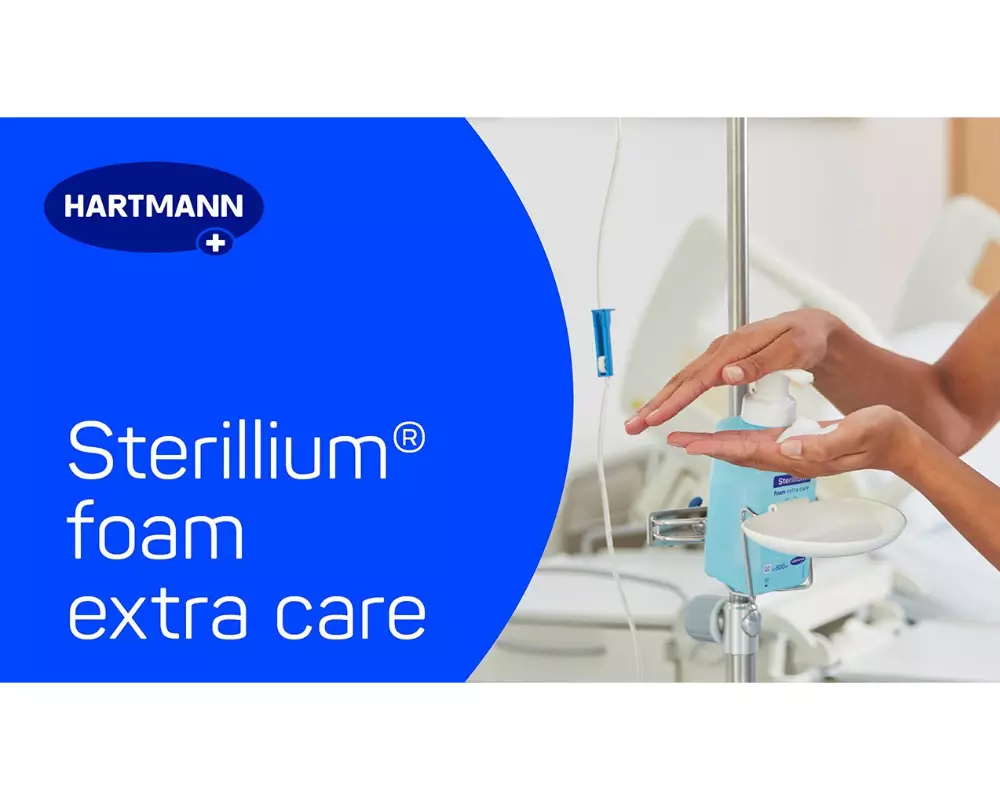 Sterillium foam extra care 500 ml Anwendung