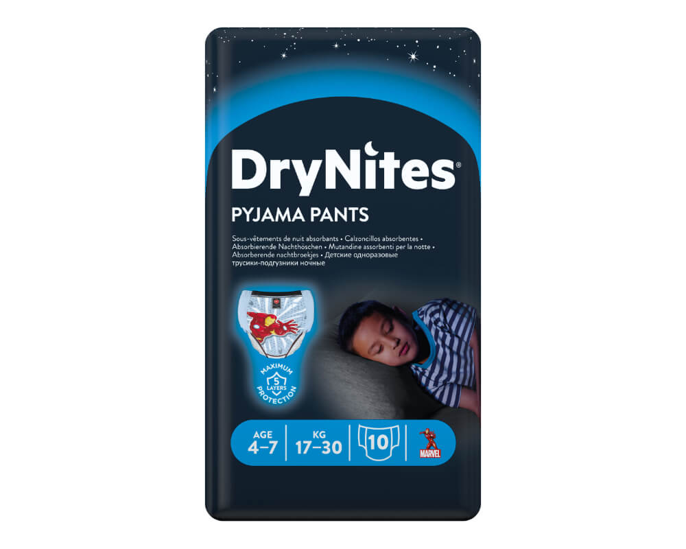 DryNites Pyjama Pants Garçon 4-7 ans