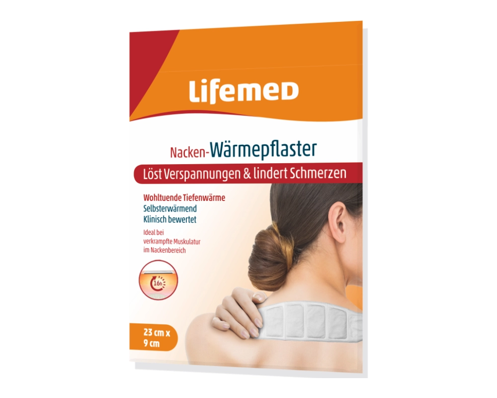 Lifemed Nacken-Wärmepflaster 23 x 9 cm