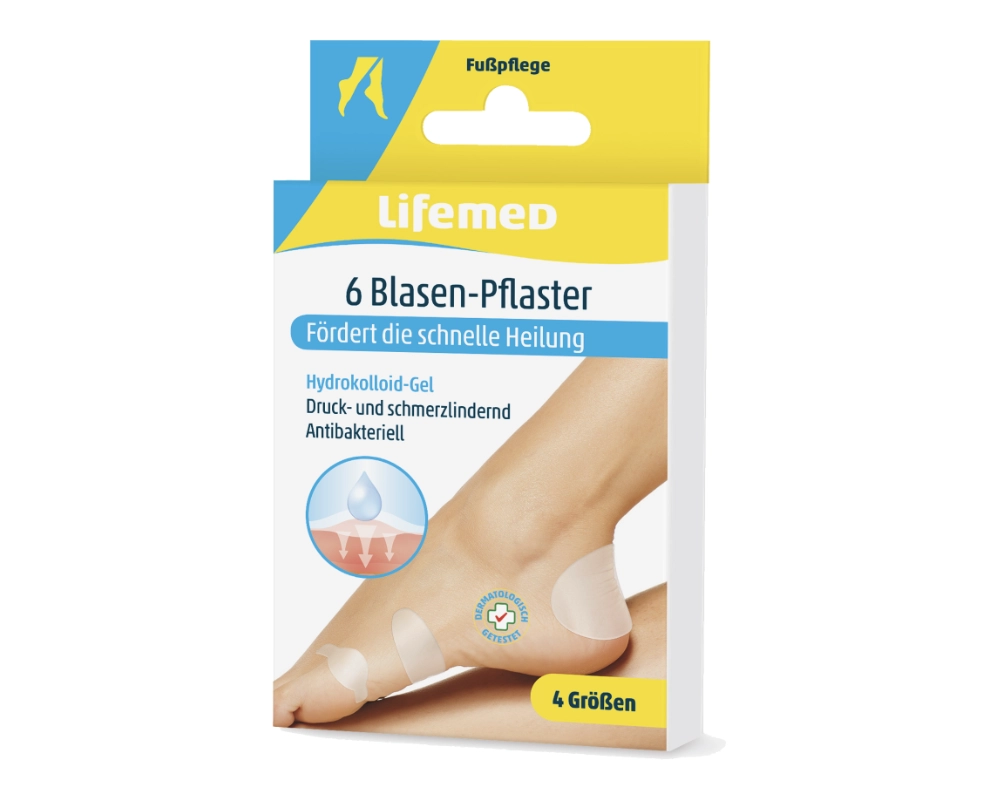 Lifemed Blasen-Pflaster transparent