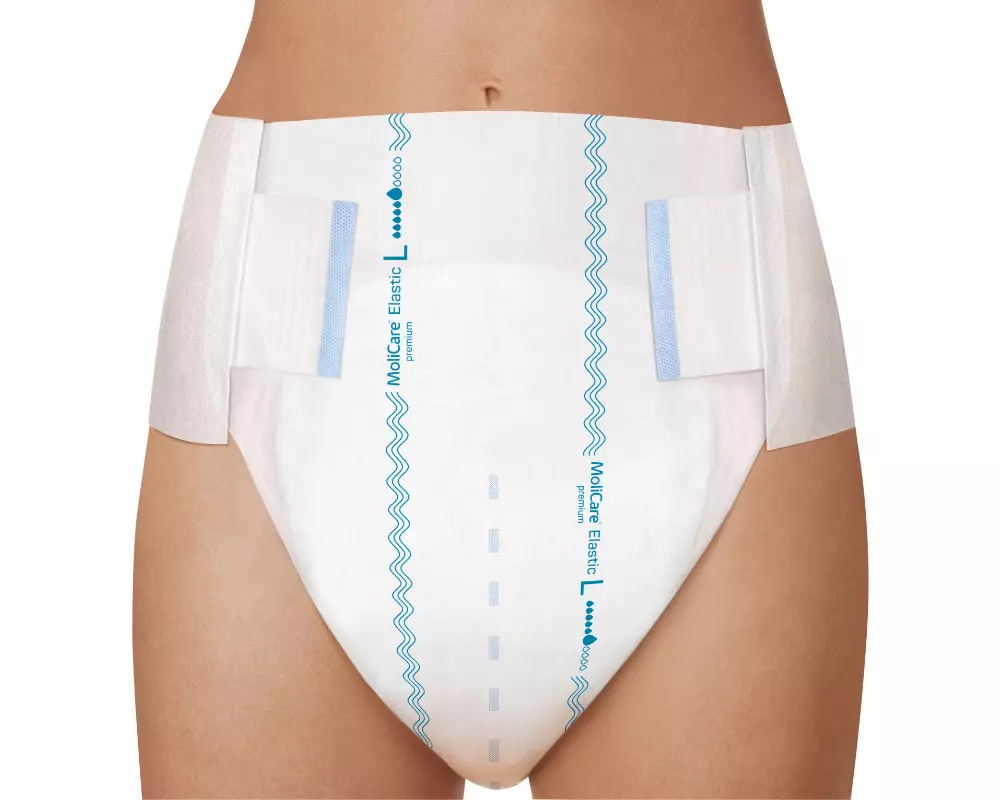 MoliCare Premium Elastic 6 Tropfen Tragebild